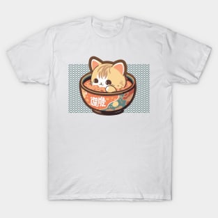 Cat Noodle Soup T-Shirt